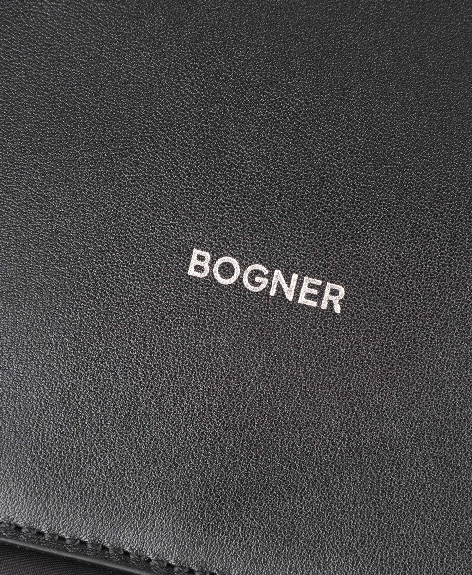 Bogner kožená kabelka tote Černá 2