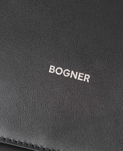 Bogner kožená kabelka tote Černá 2