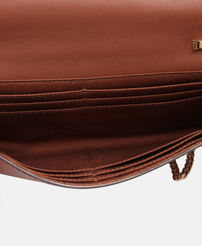 Fossil Kožená messenger taška Hnědá 3