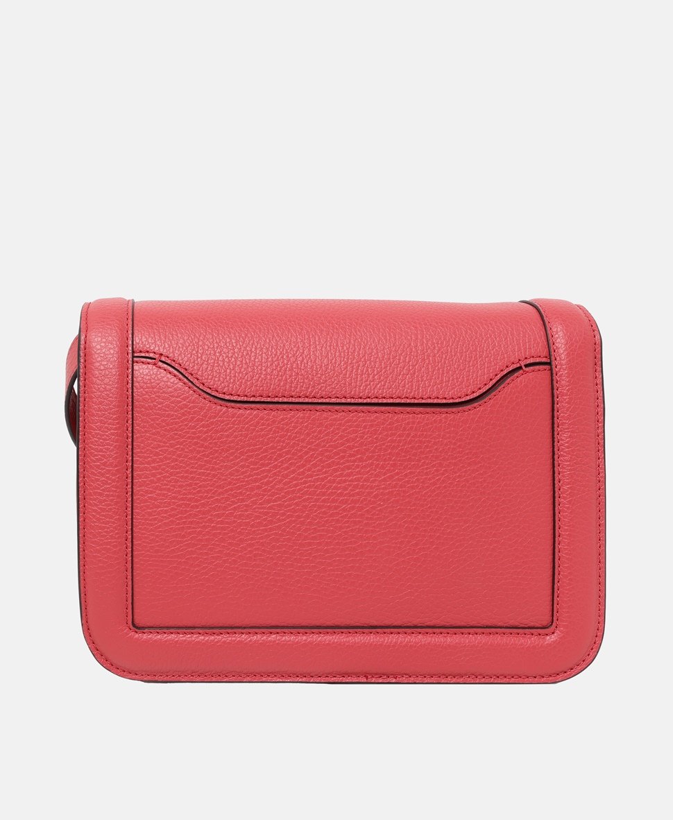 Coccinelle Kožená messenger taška Červená 4