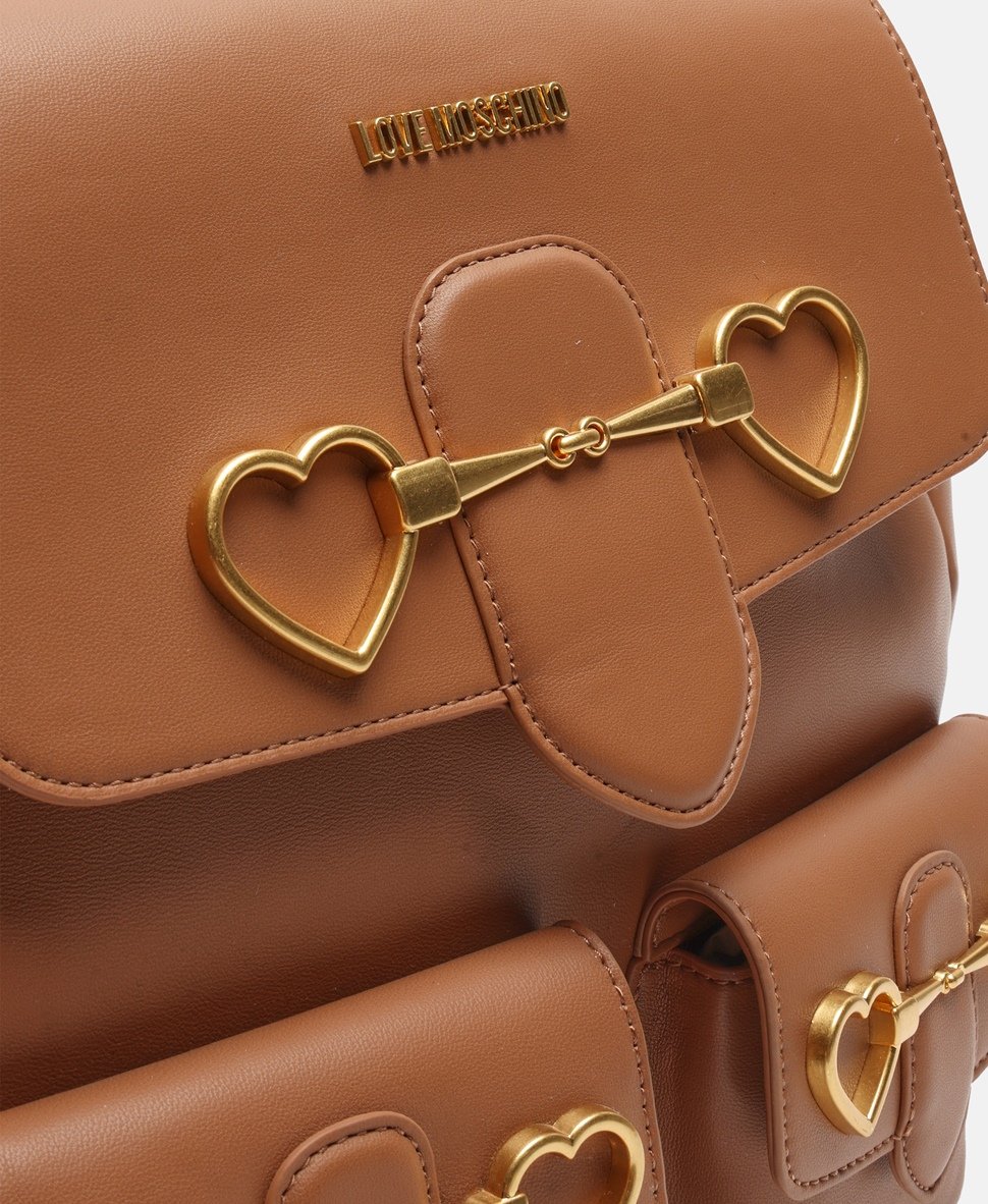 Love Moschino batoh Camel 2