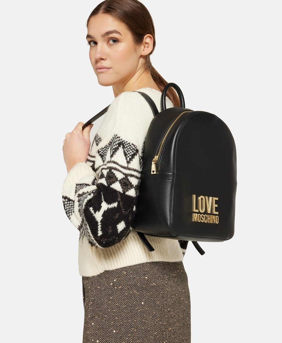 Love Moschino batoh Černá 5