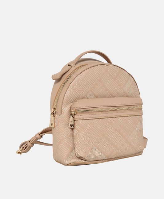Love Moschino batoh Jěmně béžová 1