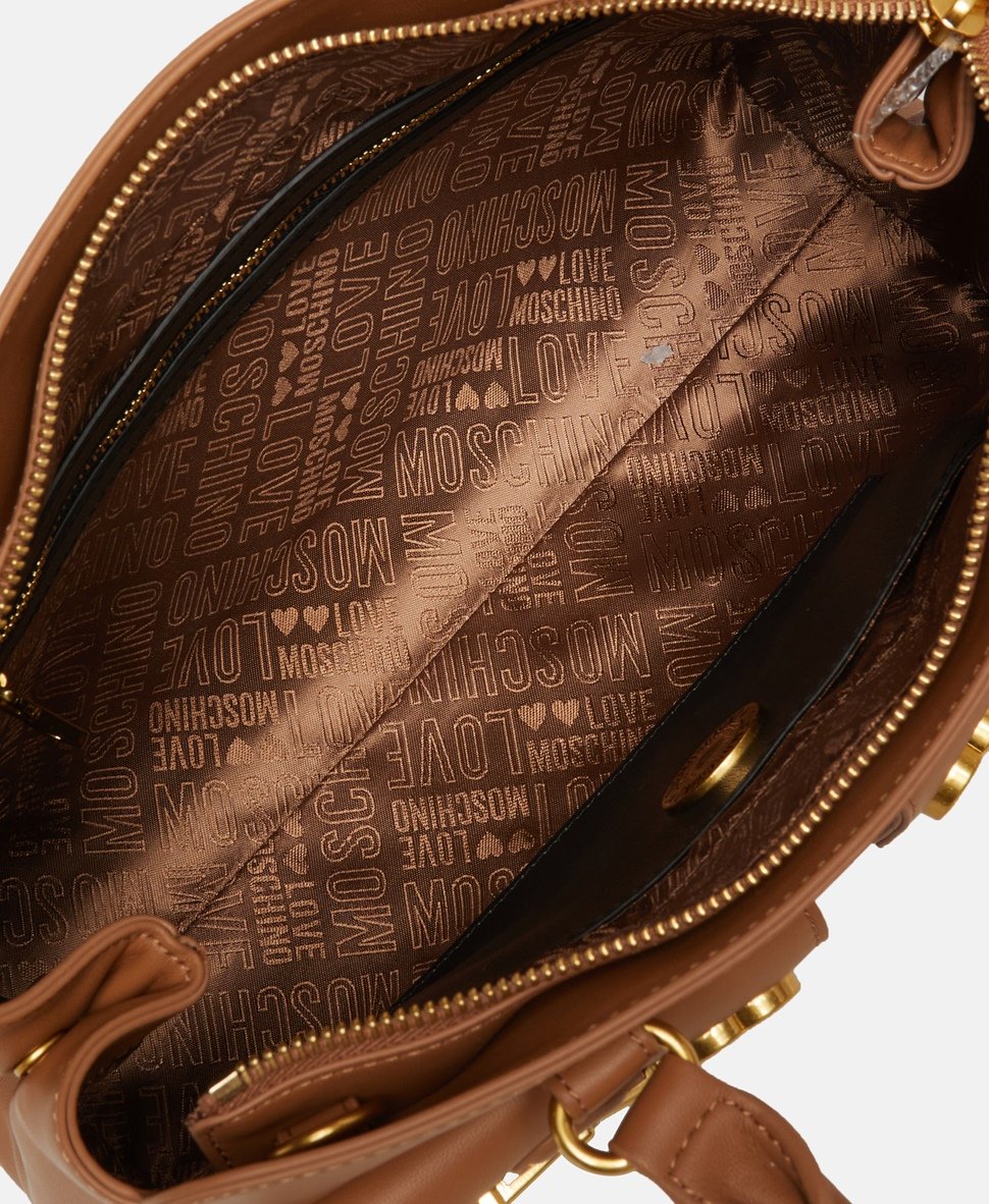 Love Moschino kabelka Camel 3