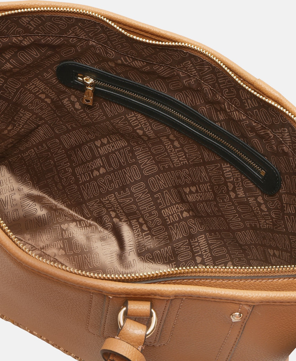 Love Moschino kabelka přes rameno Camel 3