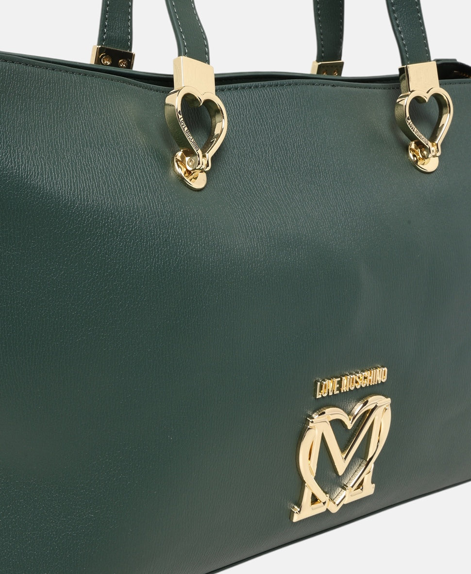 Love Moschino kabelka shopper Zelená 2
