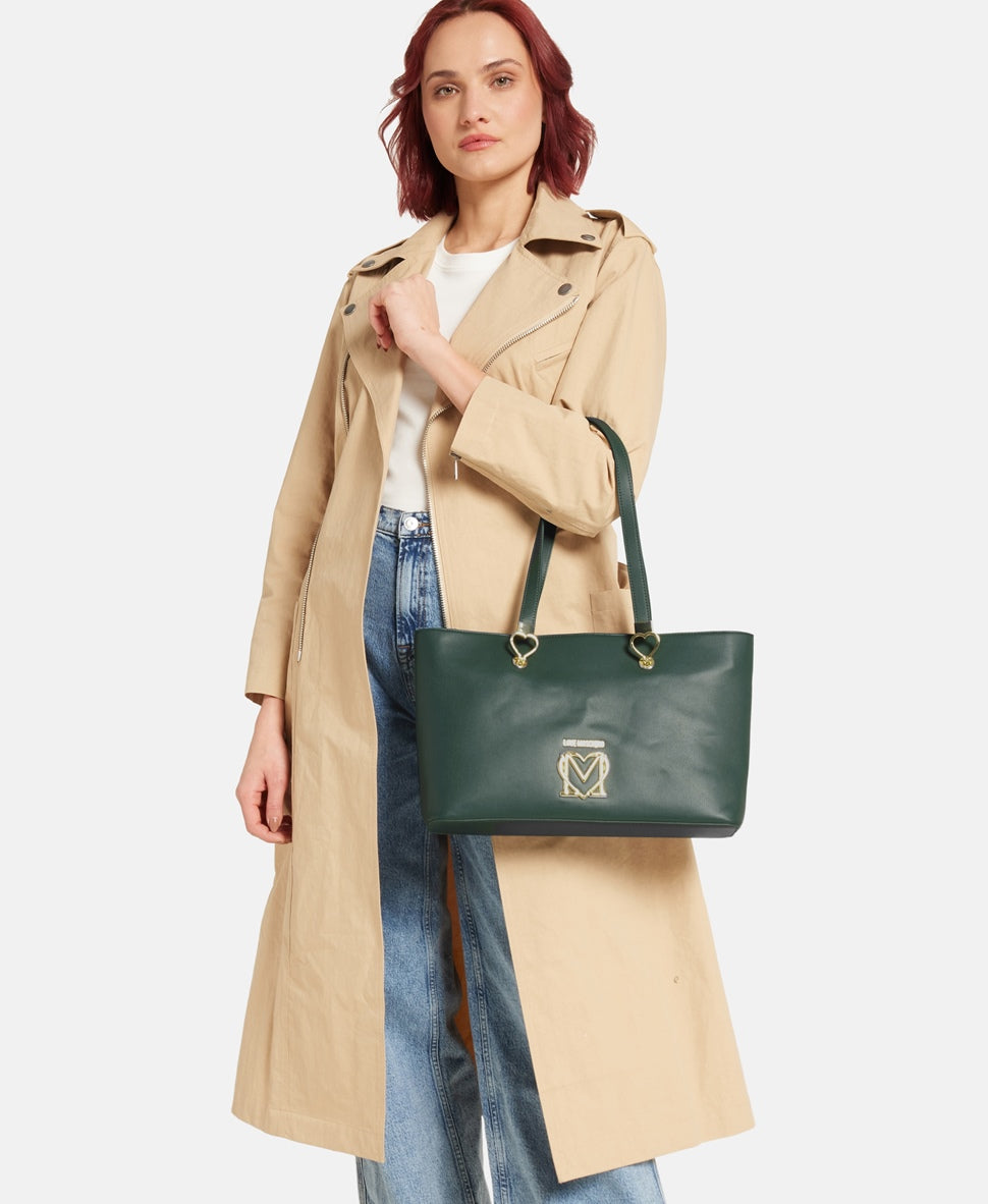 Love Moschino kabelka shopper Zelená 5