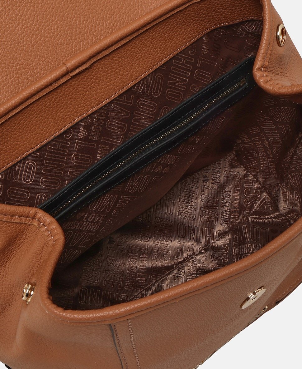 Love Moschino batoh Camel 3
