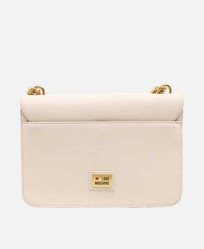Love Moschino kabelka přes rameno Ecru 4