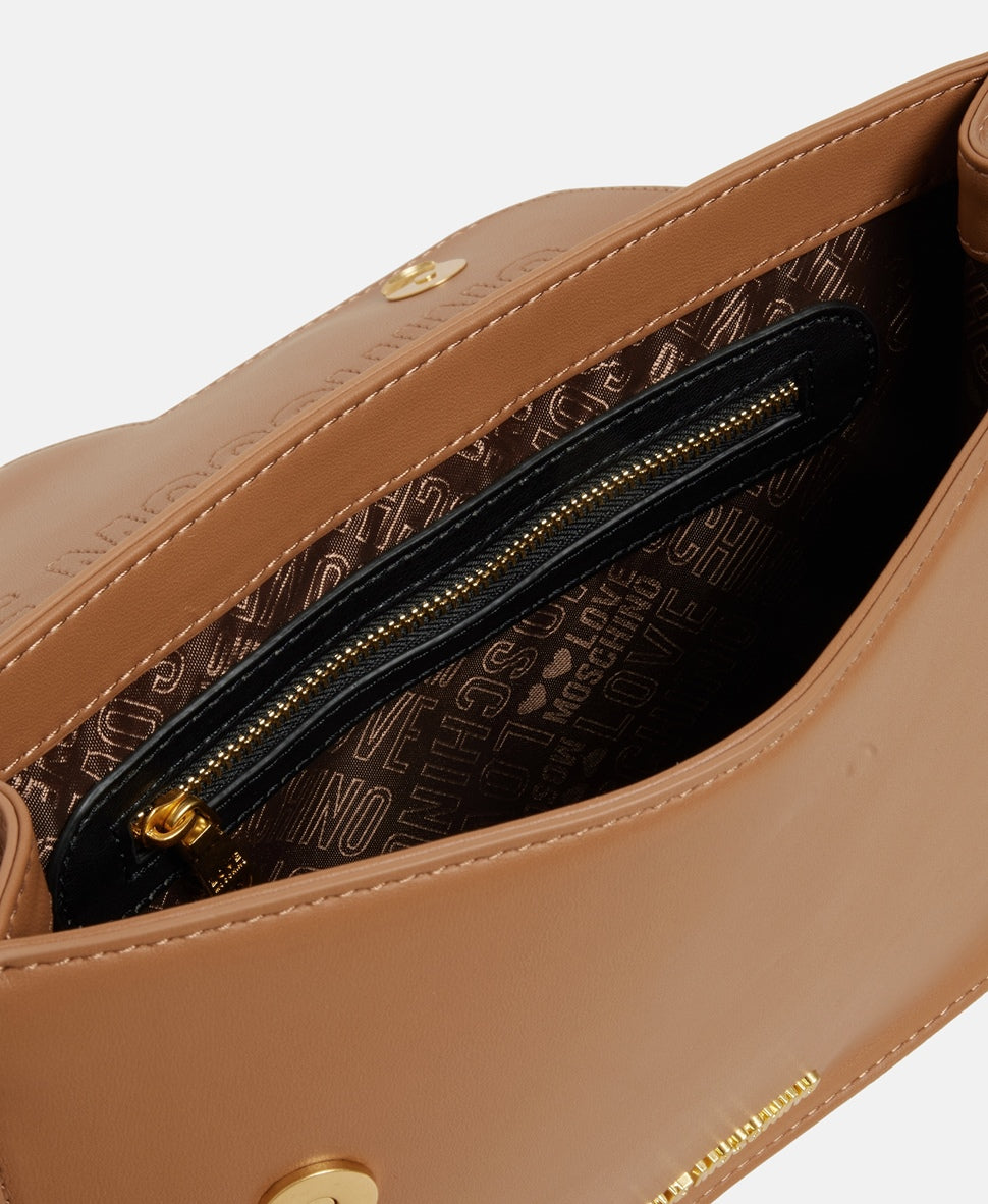 Love Moschino kabelka přes rameno Camel 3
