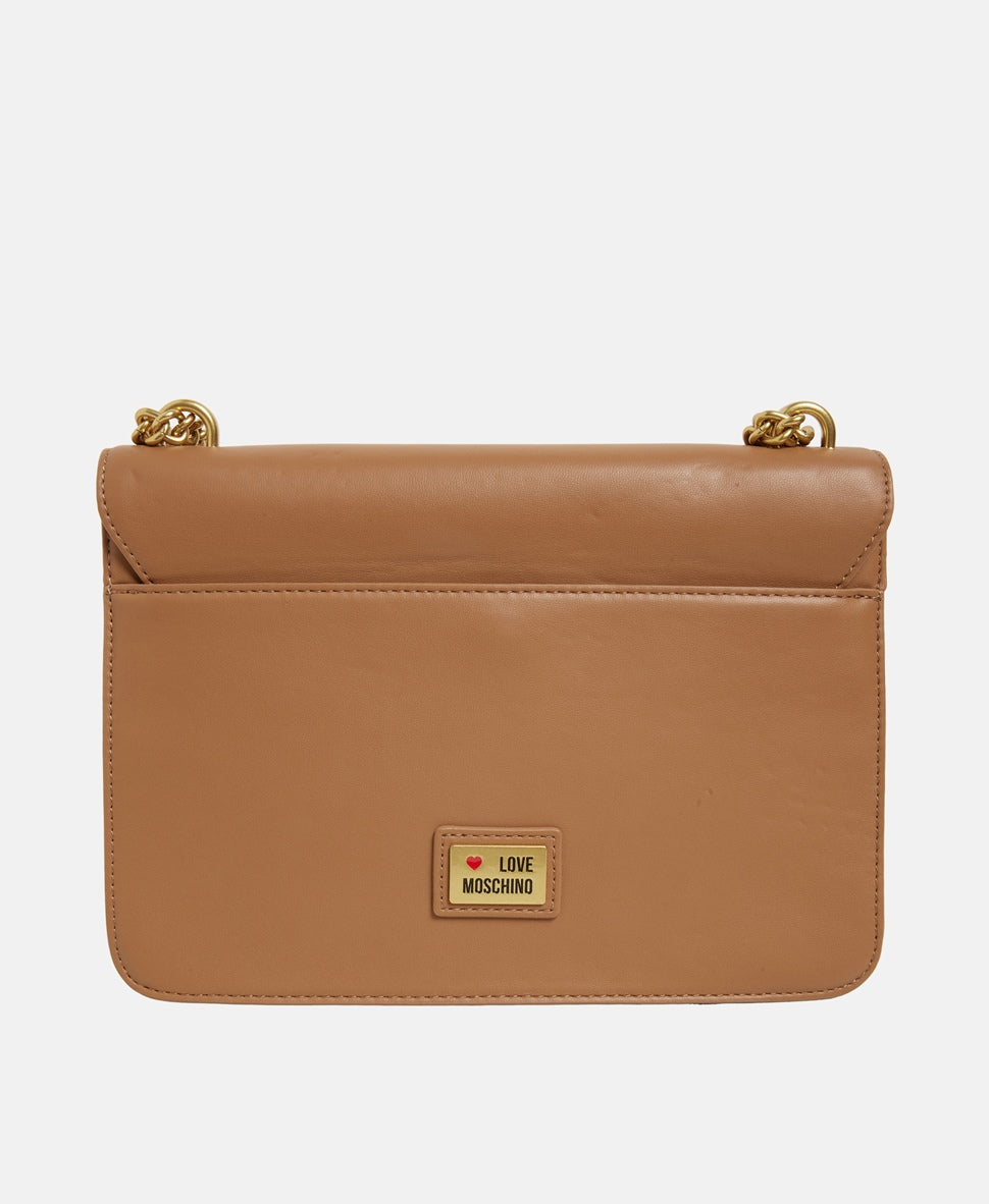 Love Moschino kabelka přes rameno Camel 4