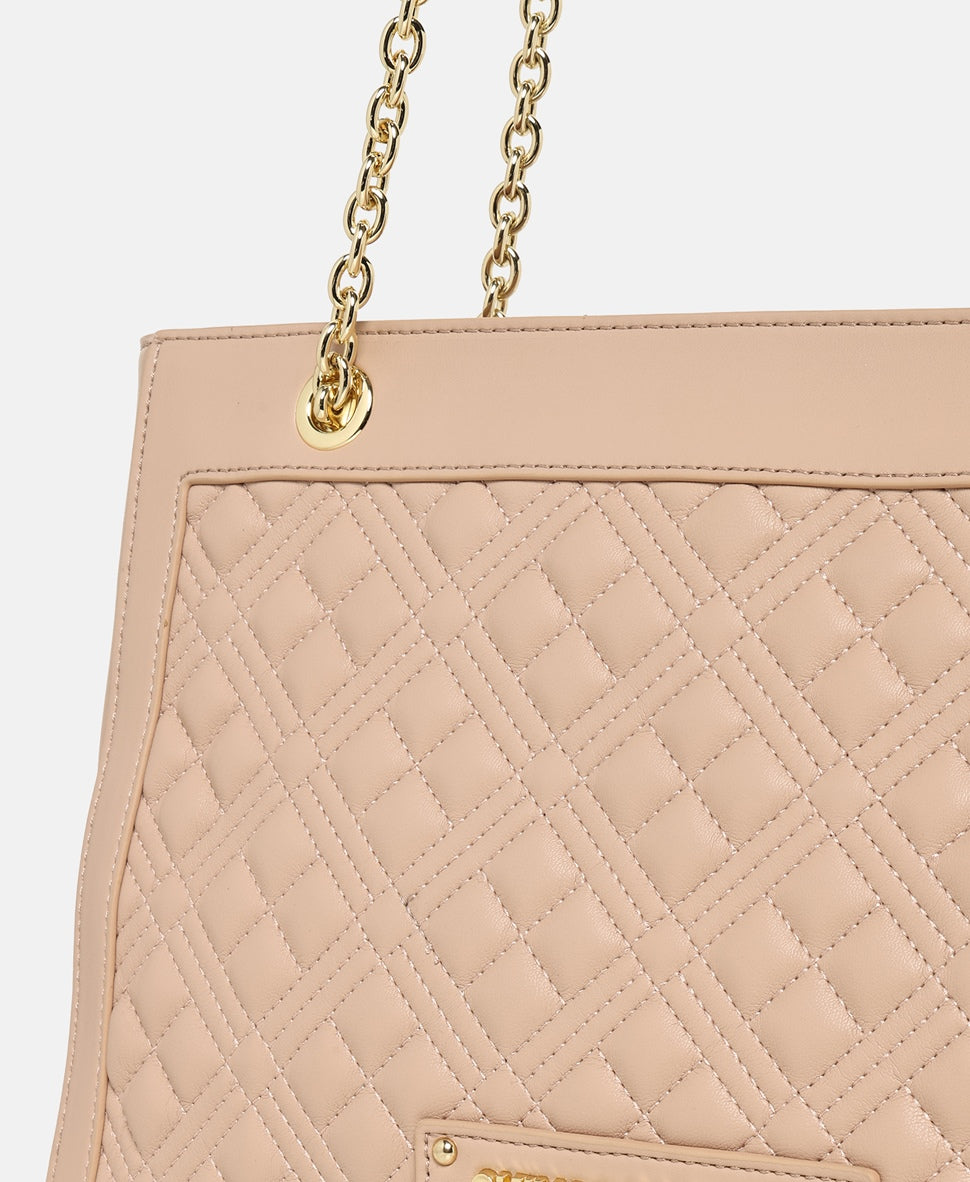 Love Moschino kabelka tote Jěmně béžová 2