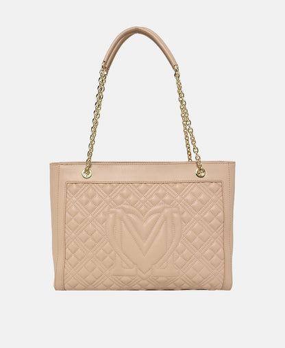 Love Moschino kabelka tote Jěmně béžová 4