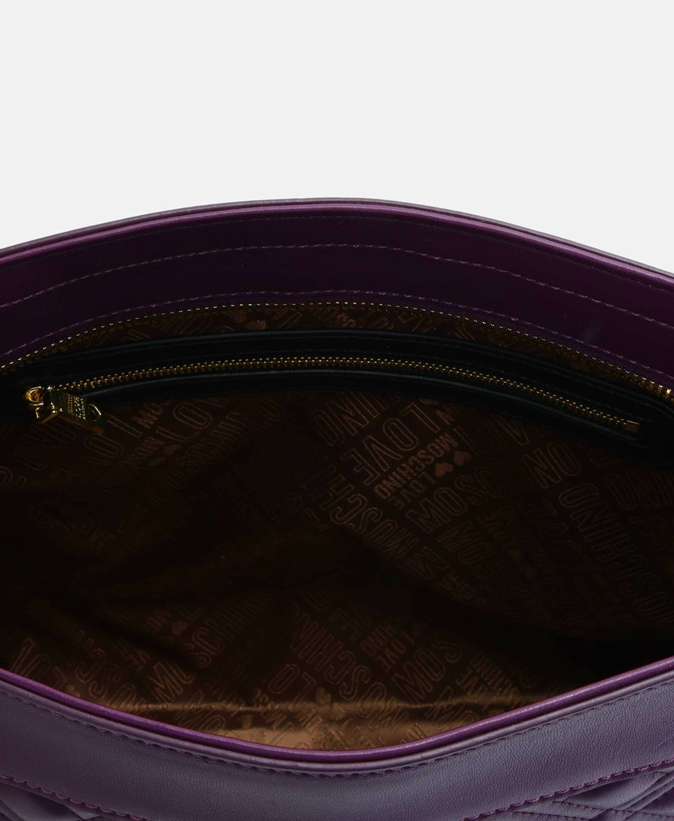 Love Moschino kabelka tote Fialová 3