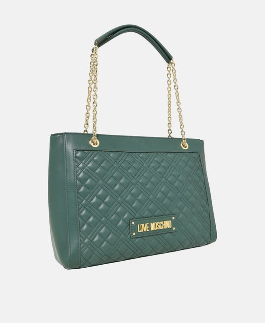Love Moschino kabelka tote Zelená 1