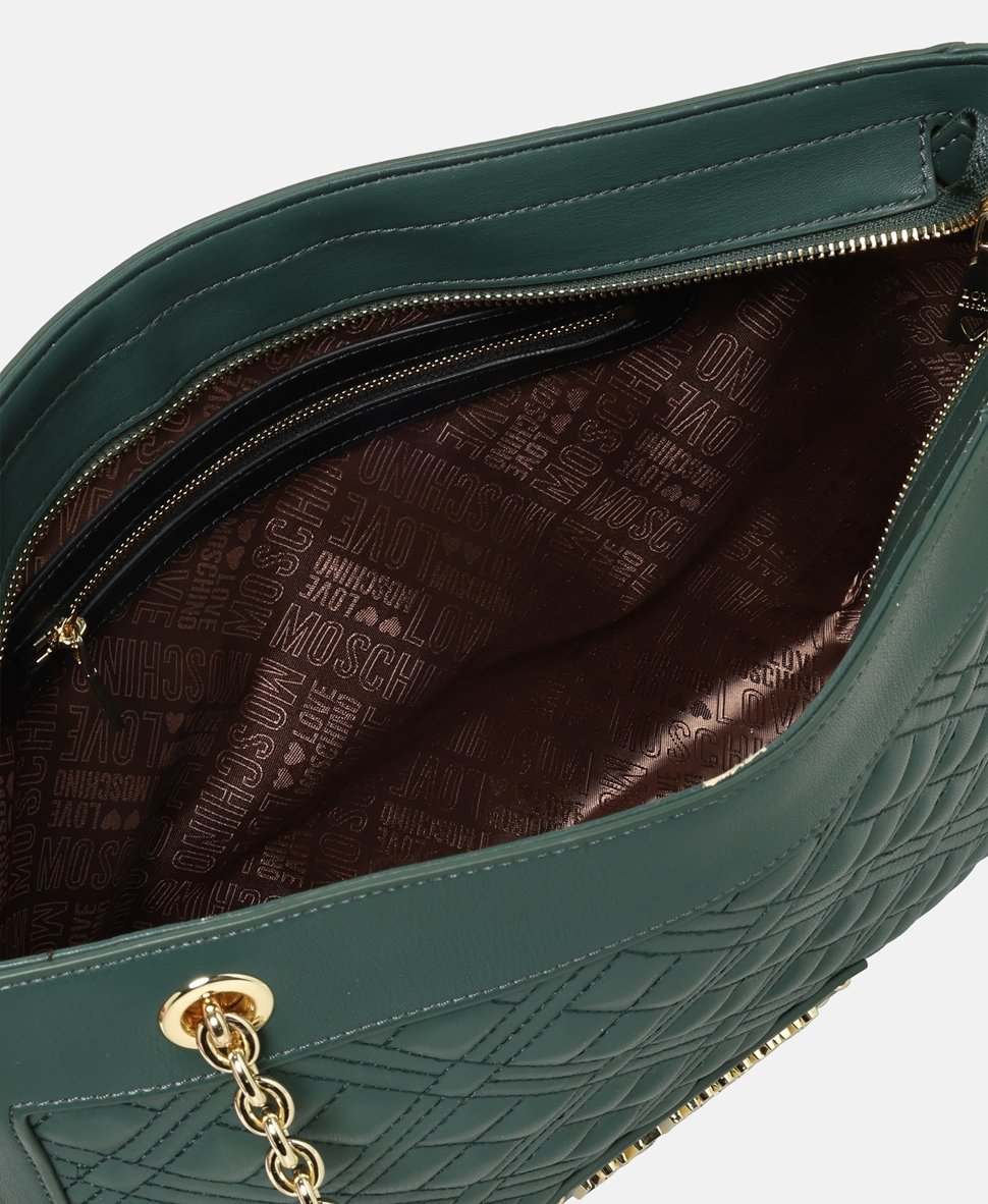 Love Moschino kabelka tote Zelená 3