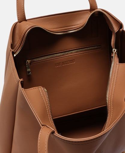 Love Moschino kabelka přes rameno Camel 3