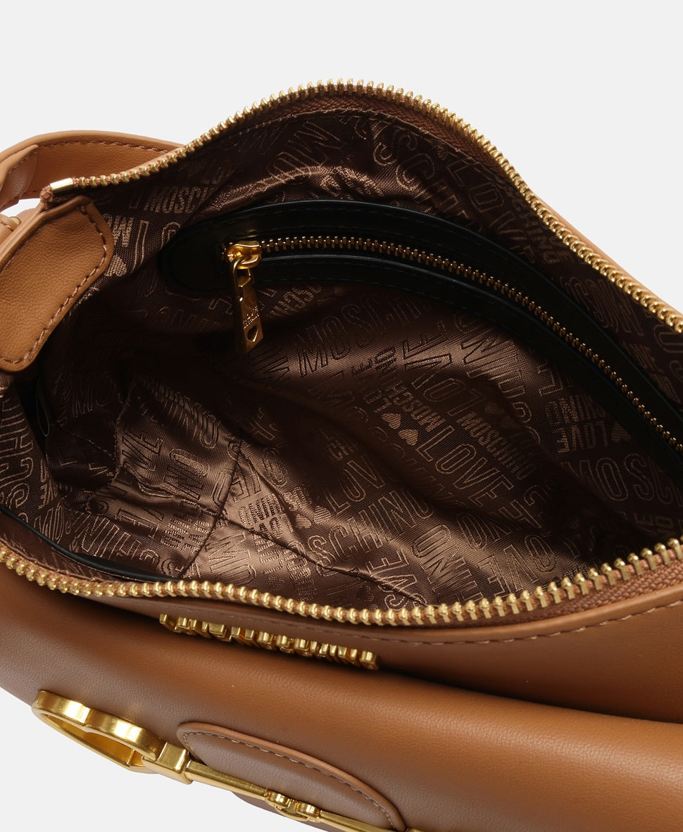 Love Moschino kabelka přes rameno Camel 3
