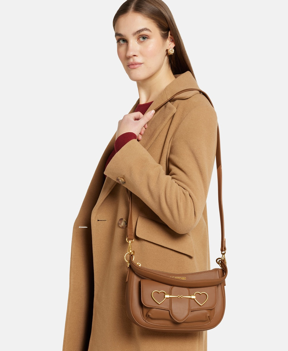 Love Moschino kabelka přes rameno Camel 5