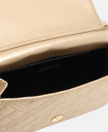 Love Moschino kabelka přes rameno Zlatá 3