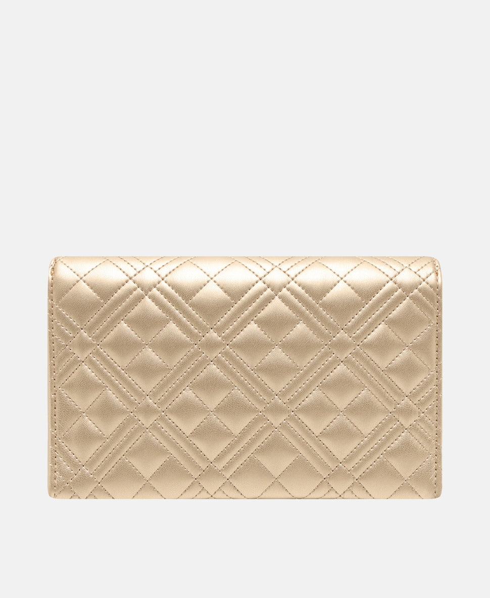 Love Moschino kabelka přes rameno Zlatá 4
