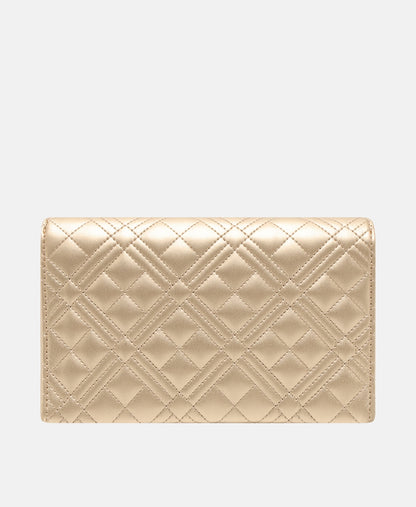 Love Moschino kabelka přes rameno Zlatá 4