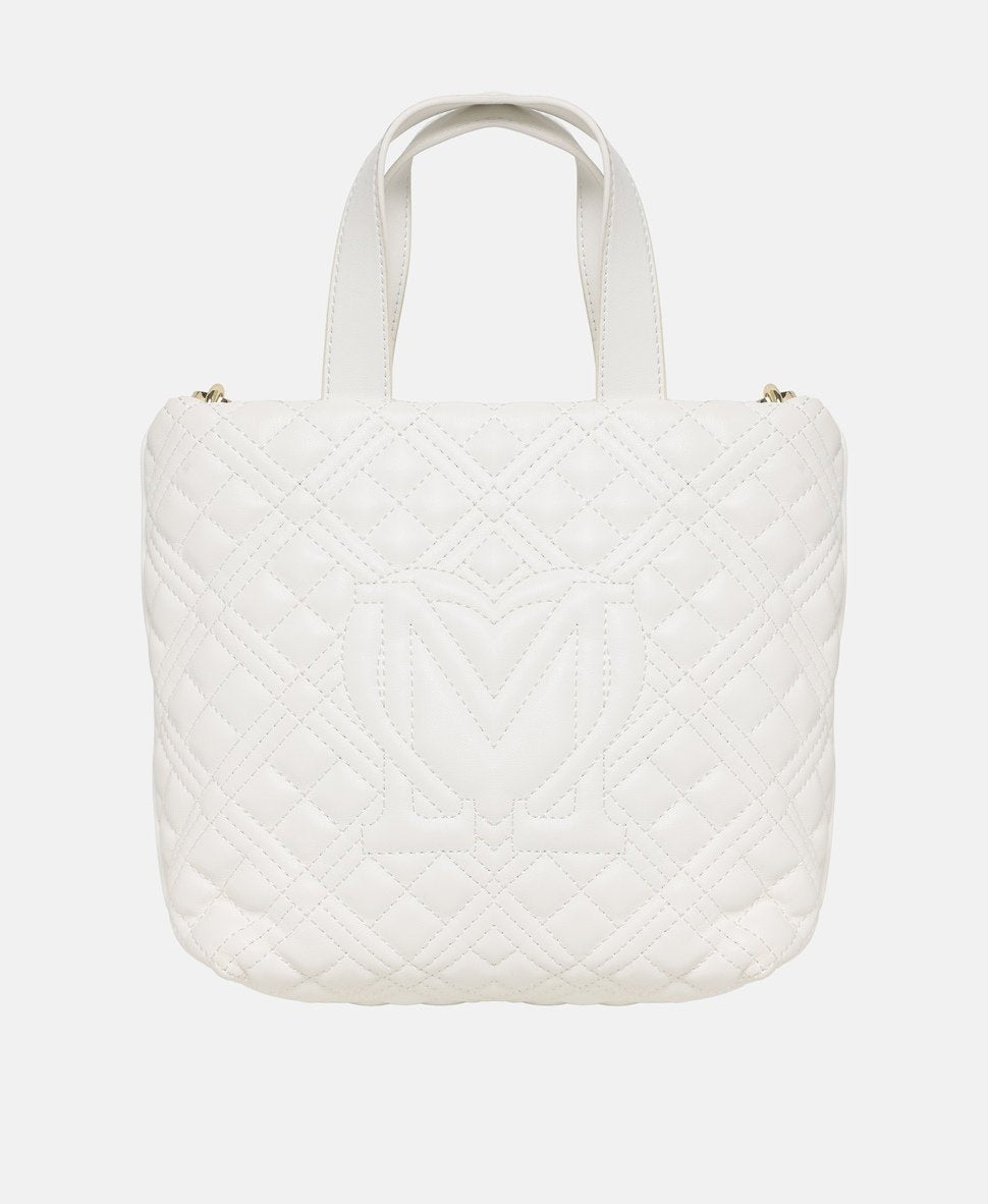 Love Moschino kabelka Bílá vlna 4