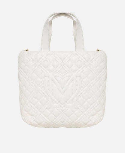 Love Moschino kabelka Bílá vlna 4