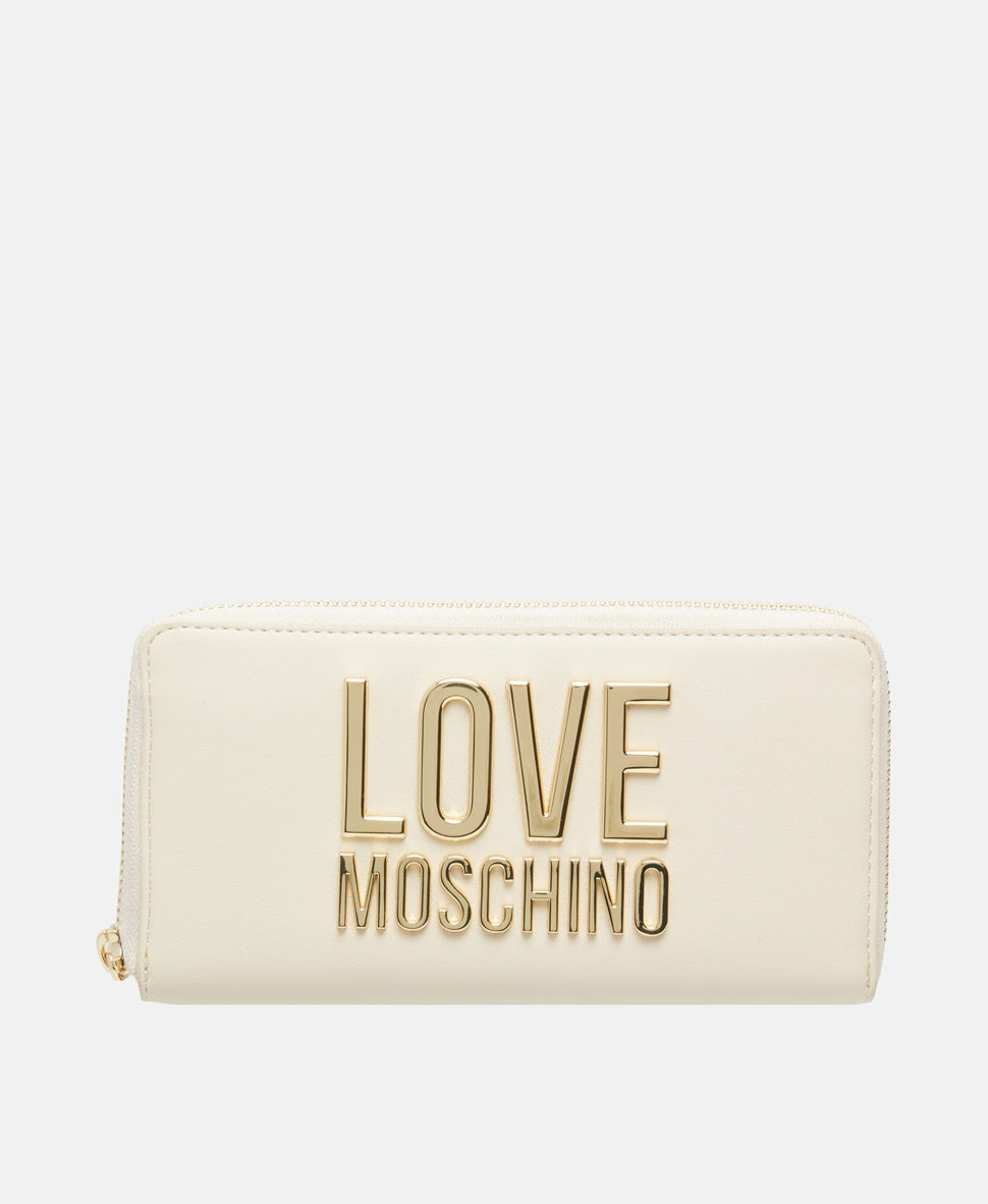 Love Moschino peněženka Ecru 1