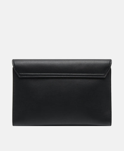 Love Moschino Kožená messenger taška Černá 4