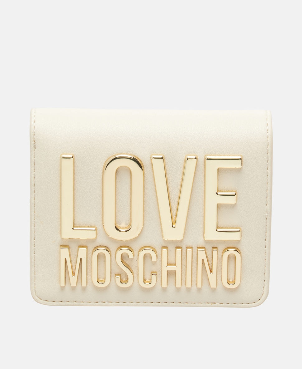 Love Moschino peněženka Ecru 1