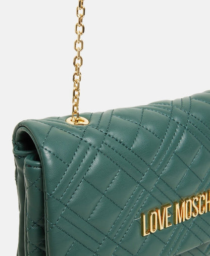 Love Moschino kabelka přes rameno Zelená 2