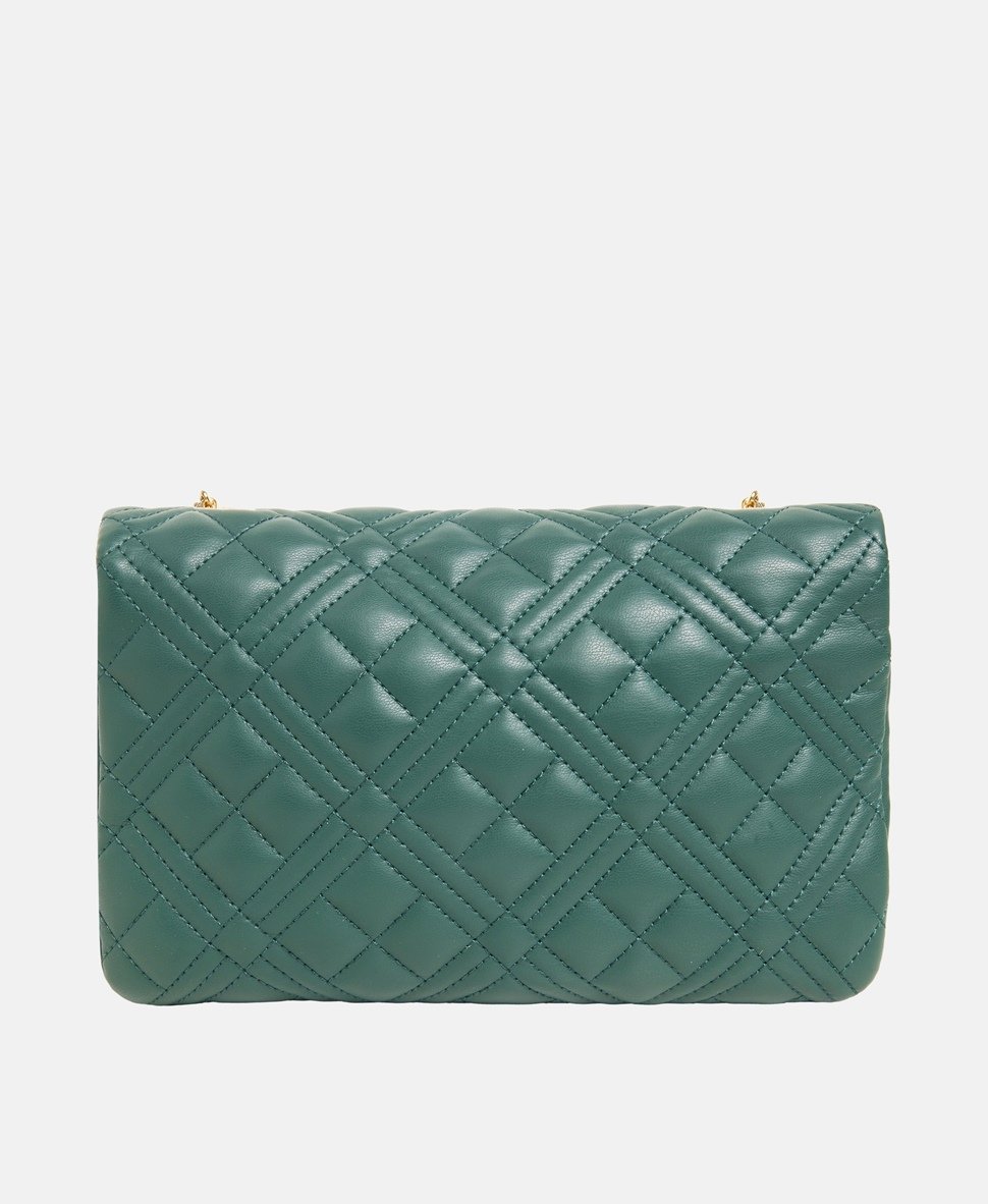 Love Moschino kabelka přes rameno Zelená 4