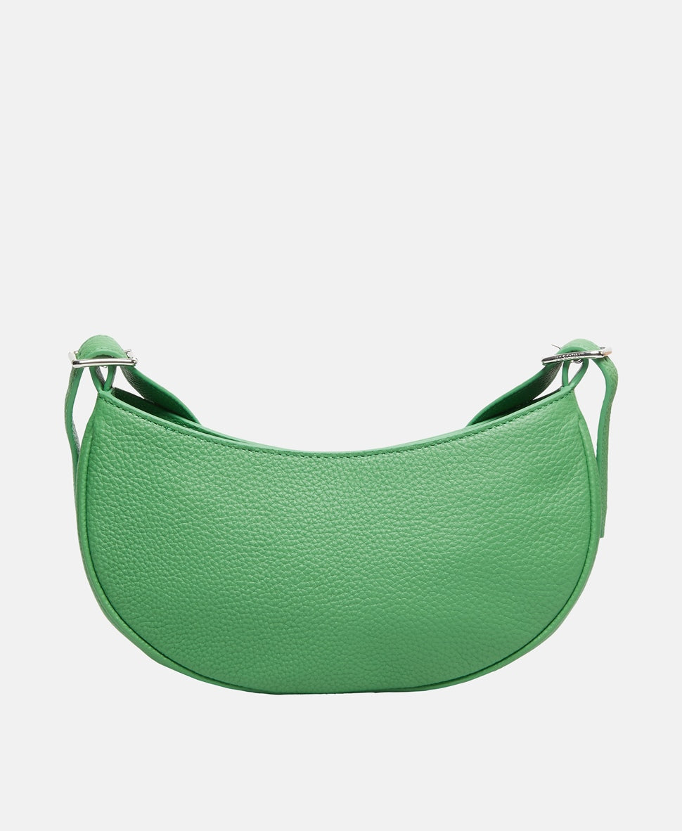 Lacoste kožená kabelka Zelená 4