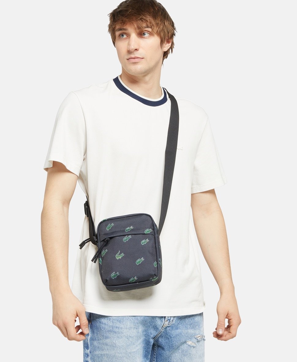 Lacoste taška messenger Tmavě modrá 5