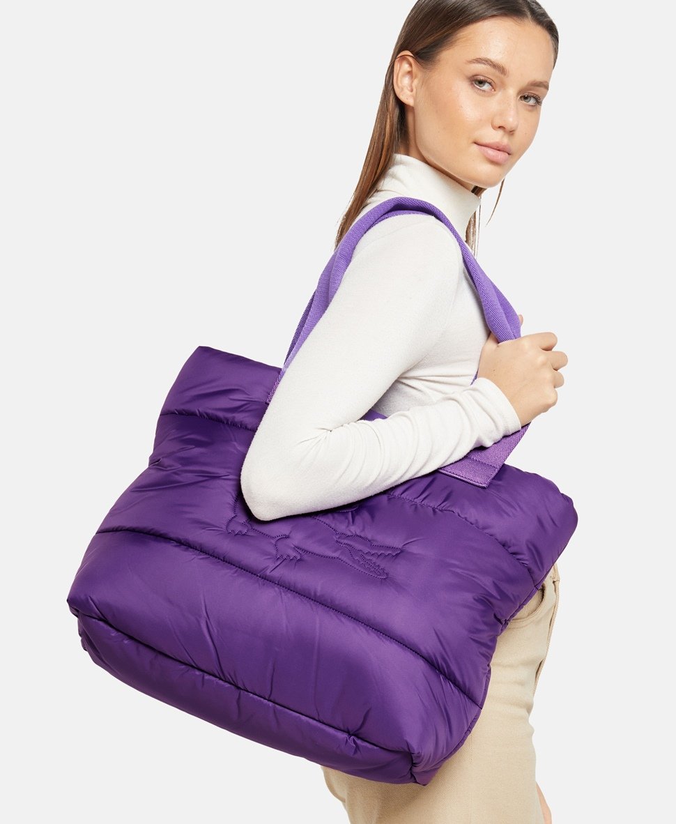 Lacoste kabelka shopper Bordó 5