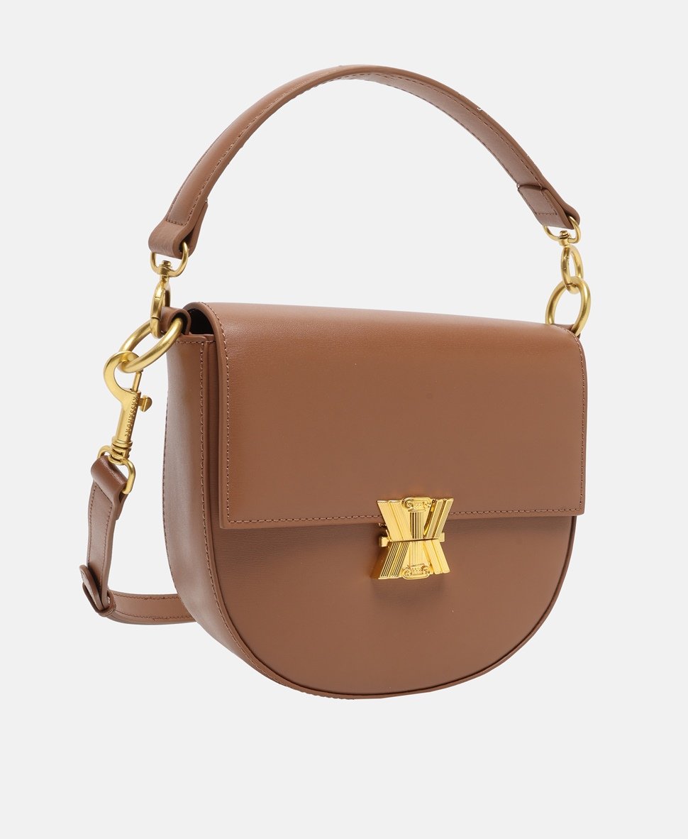 Kassandre kožená kabelka Camel 1