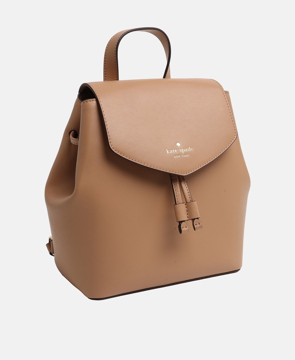 Kate Spade kožený batoh Taupe 1