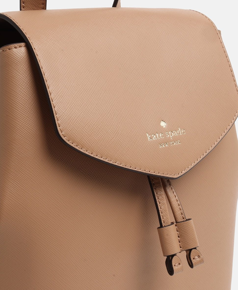 Kate Spade kožený batoh Taupe 2