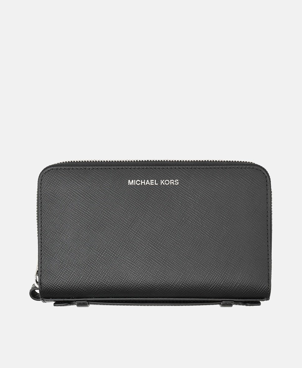 Michael Michael Kors kožená peněženka Černá 1
