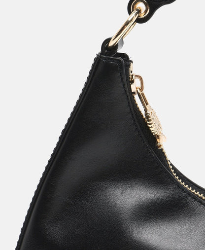 Tommy Hilfiger Kožená kabelka přes rameno Černá 2
