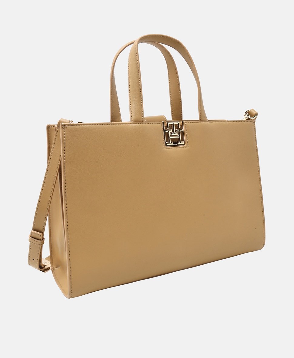 Tommy Hilfiger kabelka tote Khaki 1