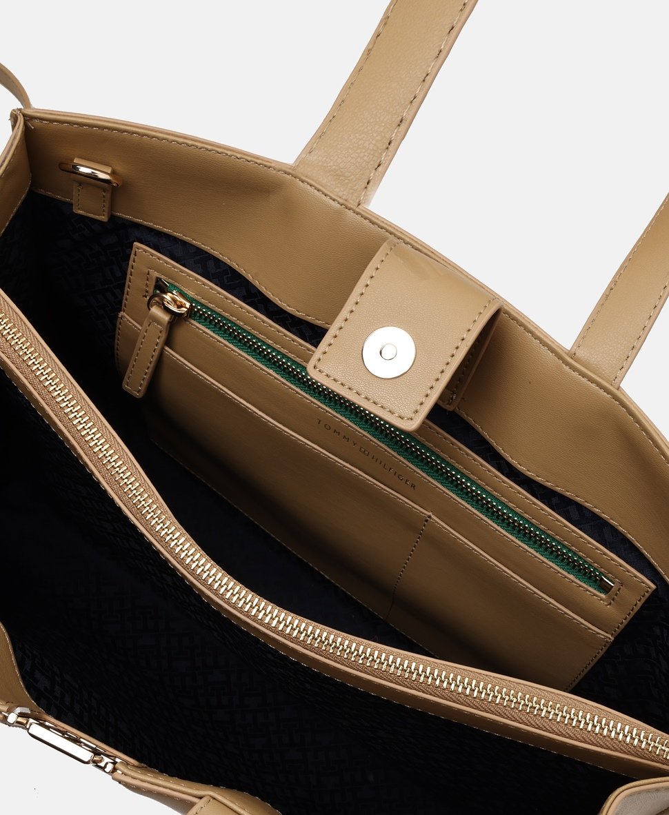 Tommy Hilfiger kabelka tote Khaki 3