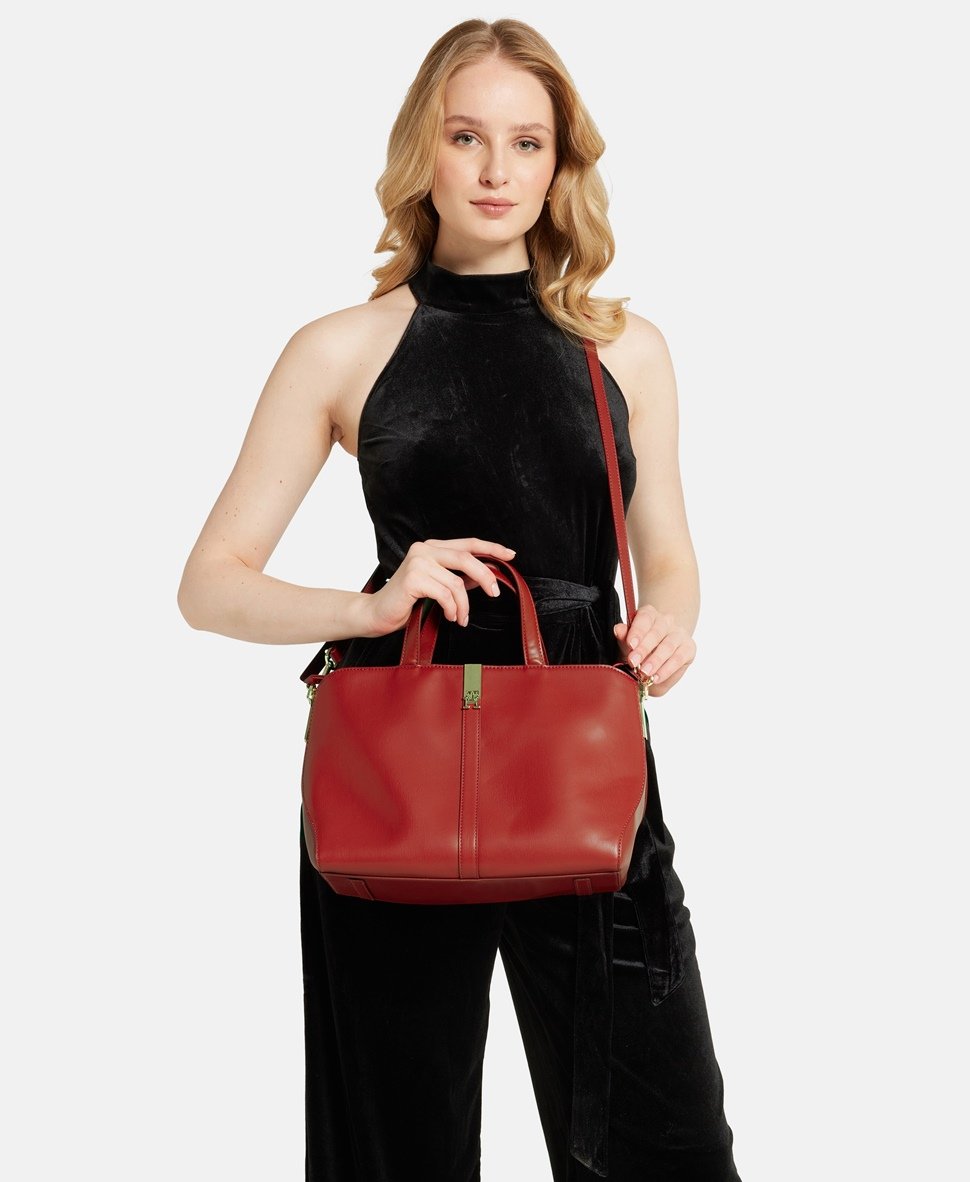 Tommy Hilfiger kabelka Bordó 5