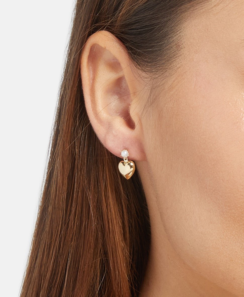 Lawrence Grey Fine Jewelry perlové náušnice Zlatá 3