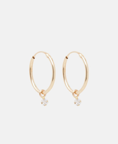 Lawrence Grey Fine Jewelry Obručové náušnice Zlatá 1