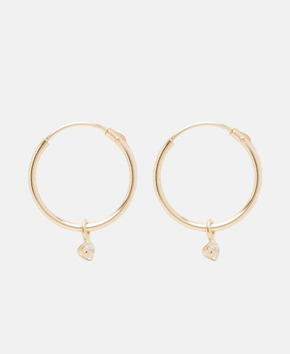 Lawrence Grey Fine Jewelry Obručové náušnice Zlatá 2
