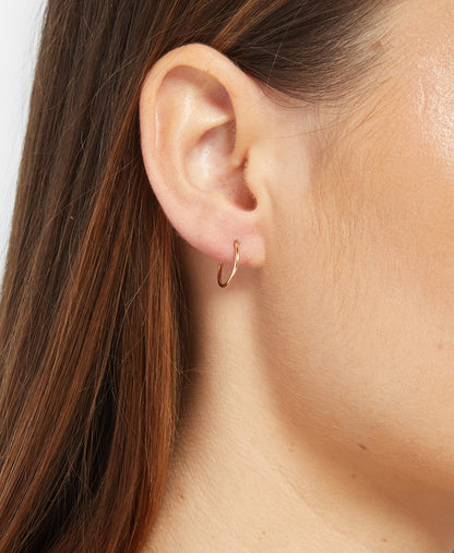 Lawrence Grey Fine Jewelry Obručové náušnice Zlatá 3