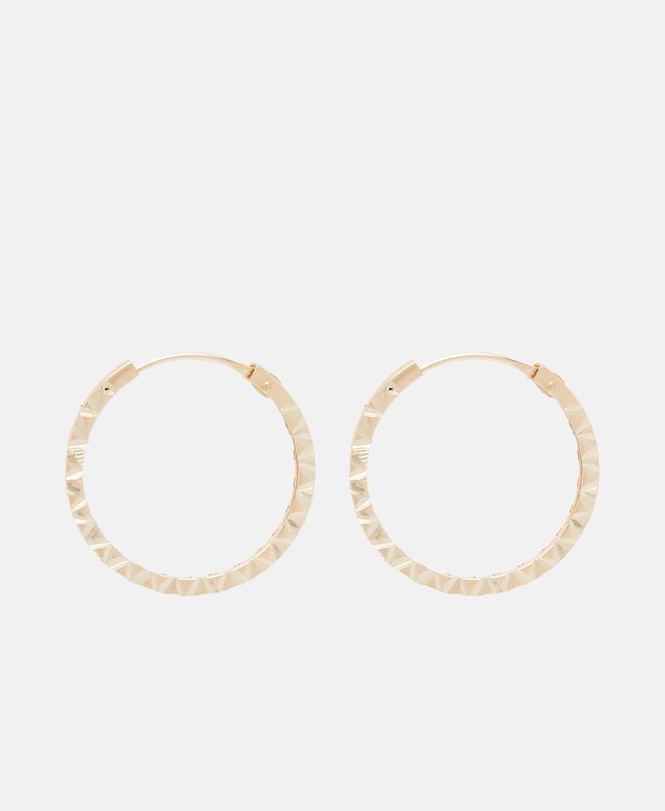 Lawrence Grey Fine Jewelry Obručové náušnice Zlatá 2