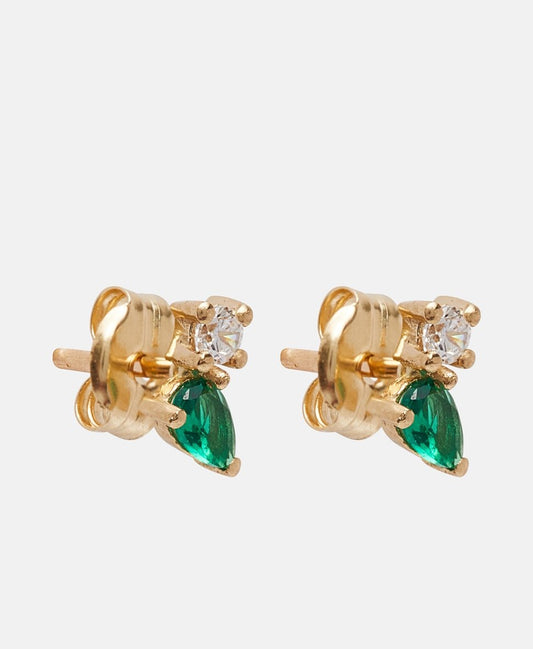 Lawrence Grey Fine Jewelry Puzetové náušnice 14K Zlatá 1